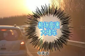 小长假最后一天，哈尔滨机场路小事故大堵车视频封面