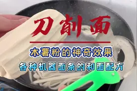 4分钟快速掌握刀削面制作，按照这个方法，在家都能做出刀削面视频封面
