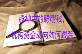 股市中的聪明钱，机构资金动向如何跟踪视频封面