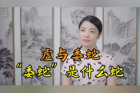 成语“虚与委蛇”：“蛇”字怎么读？很多人读错视频封面