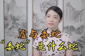 成语“虚与委蛇”：“蛇”字怎么读？很多人读错视频封面