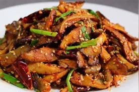 孜然蘑菇好吃有技巧，滑嫩入味超下饭，吃出了烧烤的味道视频封面