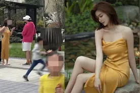 美女网红“程儿”小区内拍照被宝妈举报，称“着装清凉带坏小孩”视频封面