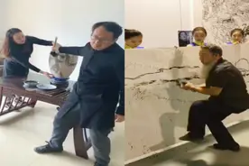 盘点那些奇葩大师作画，各有各的神操作，看完笑出八块腹肌视频封面