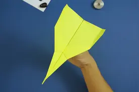 暴力输出！暗影刃纸飞机#纸飞机 #手工折纸 #童年的纸飞机