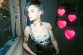 1.5版本新增伴侣互动 与朱迪一起睡觉 赛博朋克2077