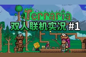 与欧皇萌新一起游玩【泰拉瑞亚】大湿模式双人联机实况第1期