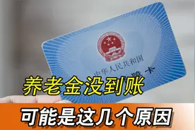 退休老人注意了，养老金没到账不要急，可能是这几个原因视频封面