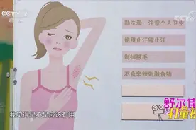 想要摆脱狐臭，剃掉腋毛管用吗？听听专家怎么说|职场健康课视频封面