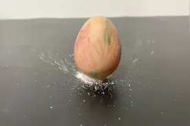 原来把鸡蛋立起来这么简单，放点炒菜用的这东西就行，好巧妙啊