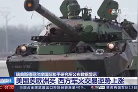 美国卖欧洲买 西方军火交易逆势上涨视频封面