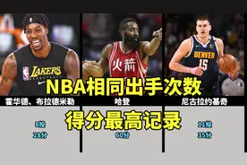 NBA相同出手次数得分最高记录，你觉得哪个数据最厉害？视频封面