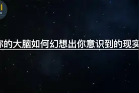 你的大脑如何幻想出你意识到的现实?