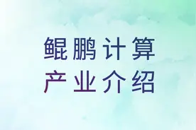 华为鲲鹏计算产业：Part3-鲲鹏计算产业应用分析视频封面