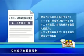 民法典解读：收养子女相关规定有大变化视频封面