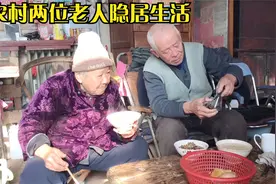 农村两位老人隐居生活，每天烫壶酒喝二两，过逍遥自在的乡村生活视频封面