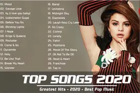 公告牌(Billboard)2020年度欧美最佳流行歌曲30强视频封面