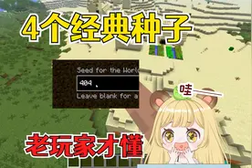 我的世界：地图种子输入“404”会发生什么？老MC才知道的种子！视频封面