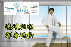 胆经不通，全身堵！2个方法坚持做，通胆经，身体慢慢变好