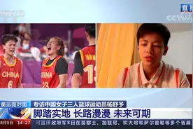 专访中国三人篮球运动员杨舒予 成绩来之不易 所有人的共同努力视频封面