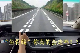 遇到“鱼骨线”到底怎么走？有人拿到驾照几年还不懂，别再做错视频封面