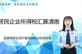 非居民企业所得税汇算清缴（宁夏税务）视频封面