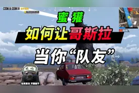 突击手蜜獾：如何让哥斯拉当你的“队友”！白捡人头，直接舔包！