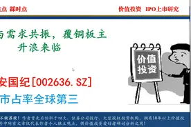 涨价与需求共振，覆铜板主升浪来临—金安国纪，市占率全球第三视频封面