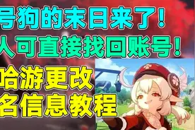 【原神】米哈游安全最新改动！本人可直接找回账号！附上米哈游更