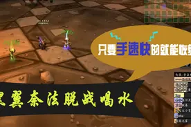 魔兽怀旧：脱战喝水，黑翼奈法下地有几秒钟脱战，可以坐地恢复。视频封面