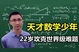 天才数学少年刘路：22岁破解世界级难题，破格成为985正教授！