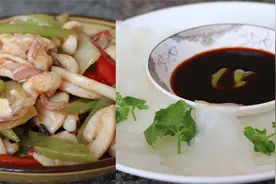 海边人墨鱼的家常做法，一半刺身，一半清炒，做法简单易懂视频封面