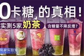 三万元检测40杯奶茶，0卡糖是一元的智商税？丨凰家实验室视频封面