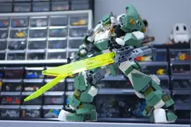乐高玩家MOC机甲作品,拼搭过程欣赏视频封面