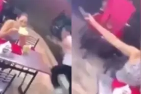 情侣约会遭抢劫男子抛下女友独自逃跑 女友淡定吃热狗视频封面