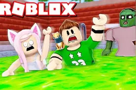 ROBLOX逃离游泳池 游泳池被邪恶的管理员锁住了，赶快逃走呀！视频封面