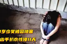18岁少女被囚地窖，遭凶手扒衣性侵11天，真实身份是一陪酒小姐视频封面