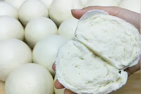 外面卖的馒头为什么好吃，原来诀窍在这里，口感劲道越嚼越香