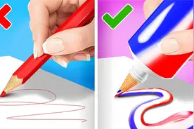用棉签画山水画、如何快速画彩虹，4个绘画技巧你知道几个？