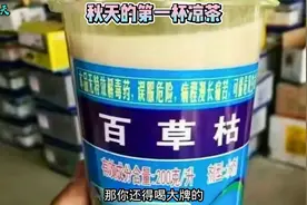 秋天里的第一杯奶茶，喝完真凉快