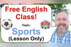 让我们学英语吧！主题：Sports