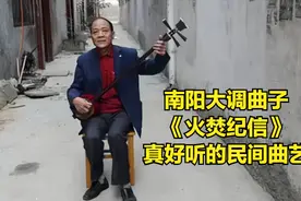 河南民间曲艺南阳大调曲子《火焚纪信》申荣爱演唱，高雅艺术好听视频封面