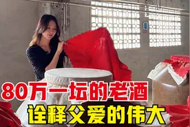 酒妹80万收30年酒王，沉默的父爱宛如一坛老酒，跨越三十年太暖心视频封面