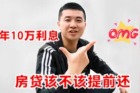 30万房贷，8年还贷利息竟然将近10万，农村小伙想提前还掉视频封面