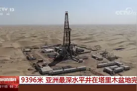 9396米 亚洲最深水平井在塔里木盆地完钻视频封面