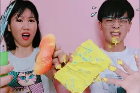 奇葩打火机能喷水！架子姐被自己坑了，这些整蛊玩具也太逼真视频封面