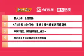 今日头条新乡热榜改2021.04.06