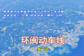 环闽动车线：覆盖了福建省各地级市，动车环绕全程约7小时左右视频封面