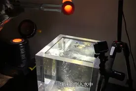 将融化后的黄金倒入水中会怎样？土豪老外亲测，网友：你赚大了视频封面