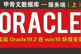 实战甲骨文数据库Oracle10.2在Win10环境下安装之服务端（上集）视频封面
